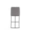 Manhattan Comfort Serena Counter Stool in Grey, 3PK 3-CS017-GY - alternate 4